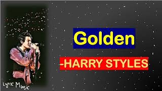 Harry Styles - Golden Lyrics