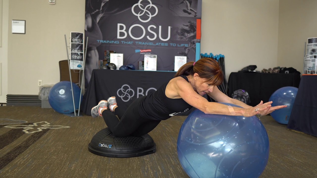 At-Home Stability Ball Workout  Killer Total Body Burner! 