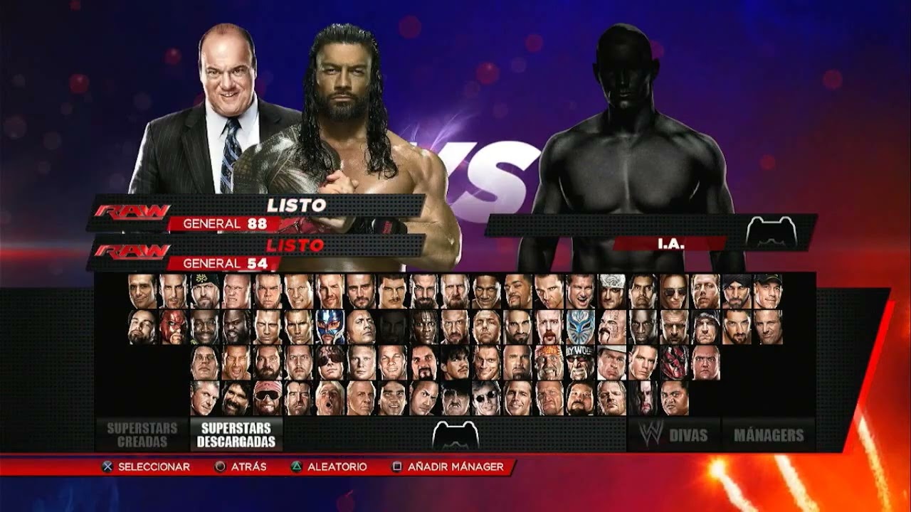 PRUEBA RENDERS DE ATUENDO ALTERNATIVO - WWE 2K24 PS3 PROJECT