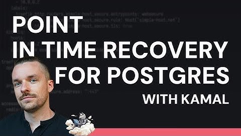Never lose data again with Postgres point-in-time recovery (PITR) & Kamal