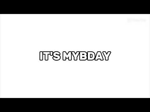 MY BIRTHDAY 