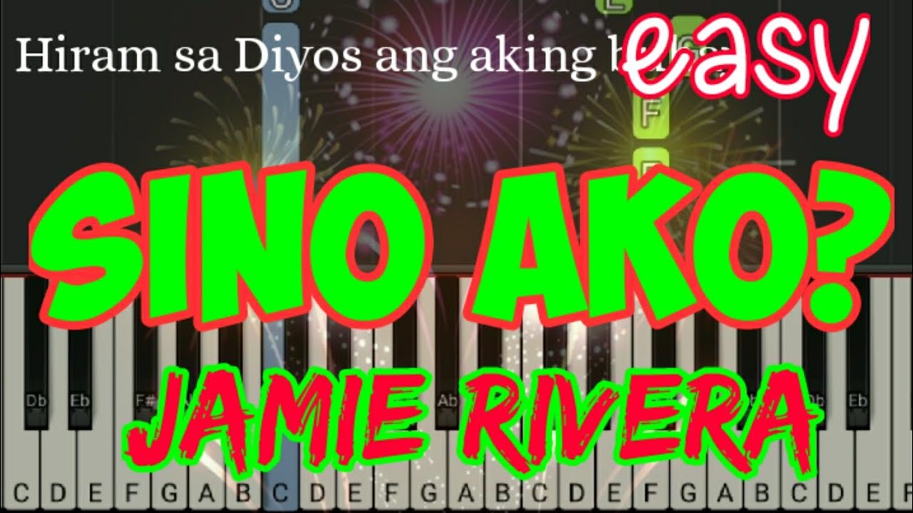 Sino Ako - Jamie Rivera (easy tutorial) - YouTube