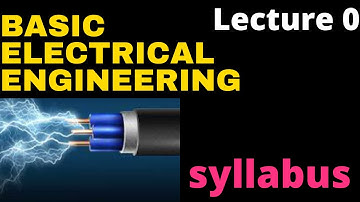 #BEE Basic Electrical Engineering Syllabus Lecture 0 #UPPOLYTECHNIC#UPBTE#