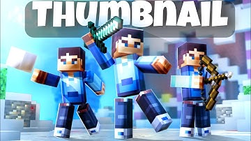 How To Make An Amazing Minecraft Thumbnail On Mobile || Easy And Fast || tutorial ||