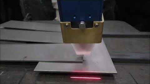 [OTC Daihen] Robot hàn OTC DAIHEN dò đường bằng cảm biến laser,  FD QT