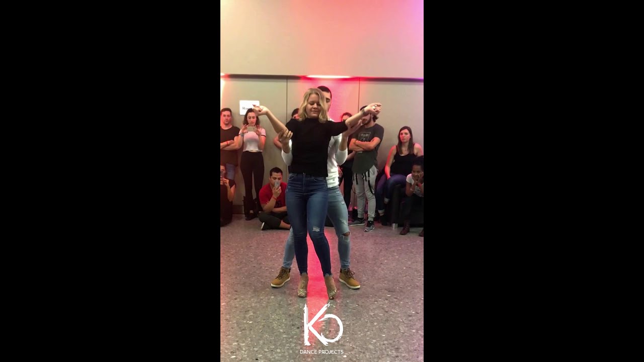 Kiko & Christina @ Afro Latins Zurich / Bachata Sensual / DJ Khalid ft. Johandy - Culpables dance video gan