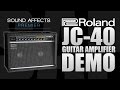 Roland jc40 jazz chorus guitar amplifier demo w tom quayle