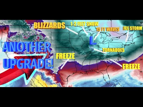 This Winter Storm Just Upgraded Again!
