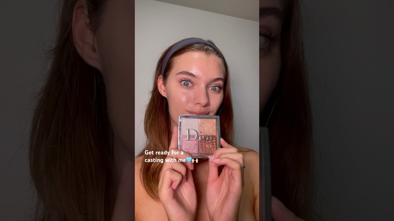 Getting ready for a casting 😳🩵