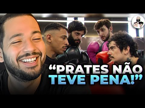 FIZEMOS UMA AULA DE MUAY THAI FT. CARLOS PRATES | REACT - BALELA