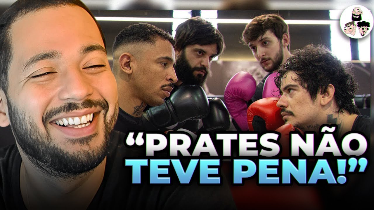 FIZEMOS UMA AULA DE MUAY THAI FT. CARLOS PRATES | REACT - BALELA