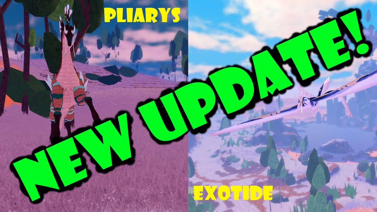 NEW CREATURES are EPIC! EXOTIDE and PLIARYS