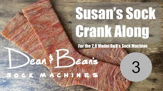 Toe Up Sock 2.0 Crank Along Part 3