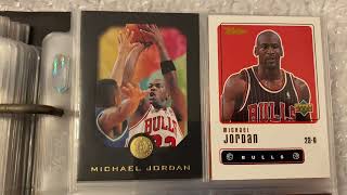 Michael Jordan cards  entire full binder (1 out of 7 binders : all MJ cards)