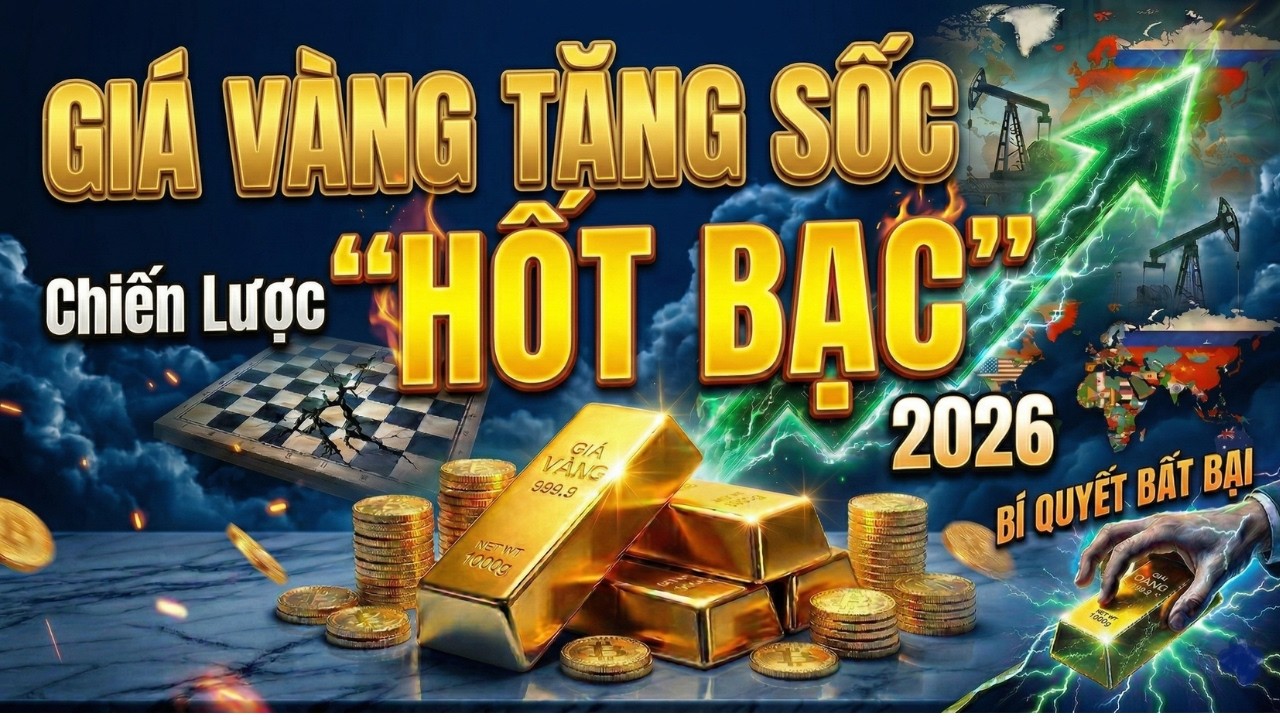 GIÁ VÀNG TĂNG SỐC: Chiến Lược 