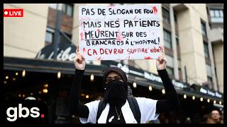 LIVE: France Protests Kick Off in Paris's Porte d'Italie | GBS News | AM1C