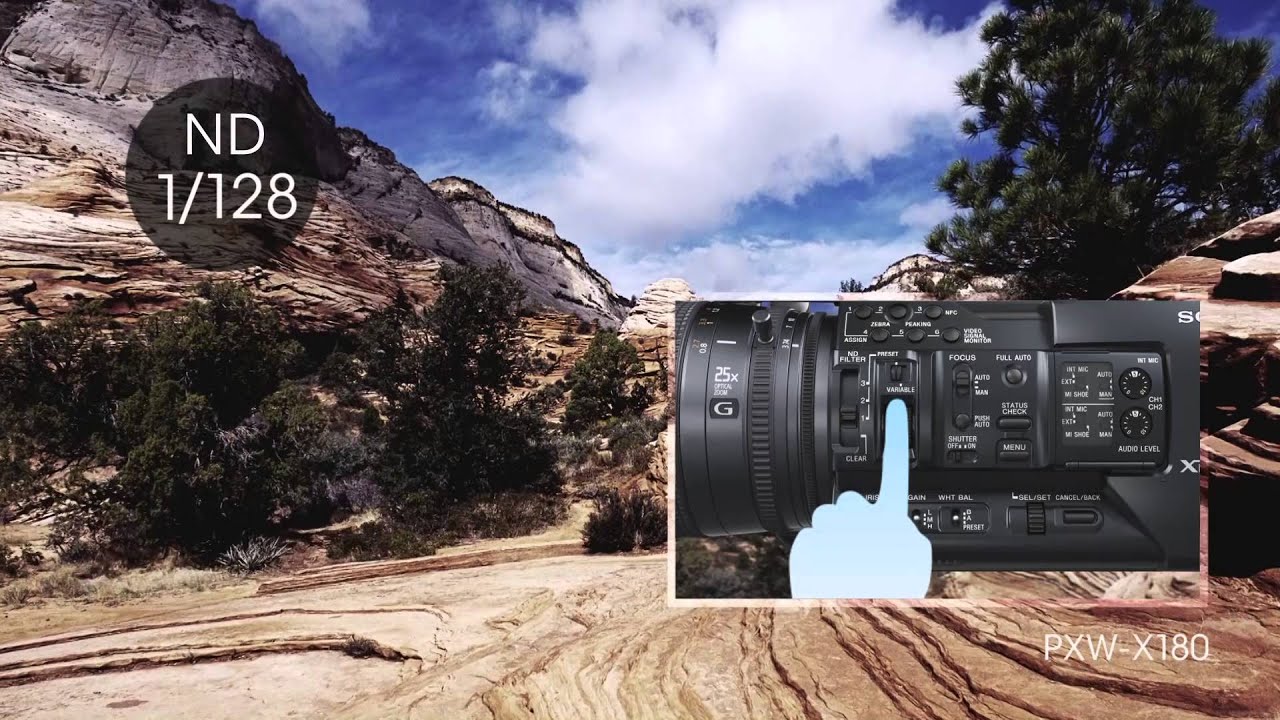 PXW-X180 (XDCAM 3CMOS Camcorder) Functional Video - YouTube