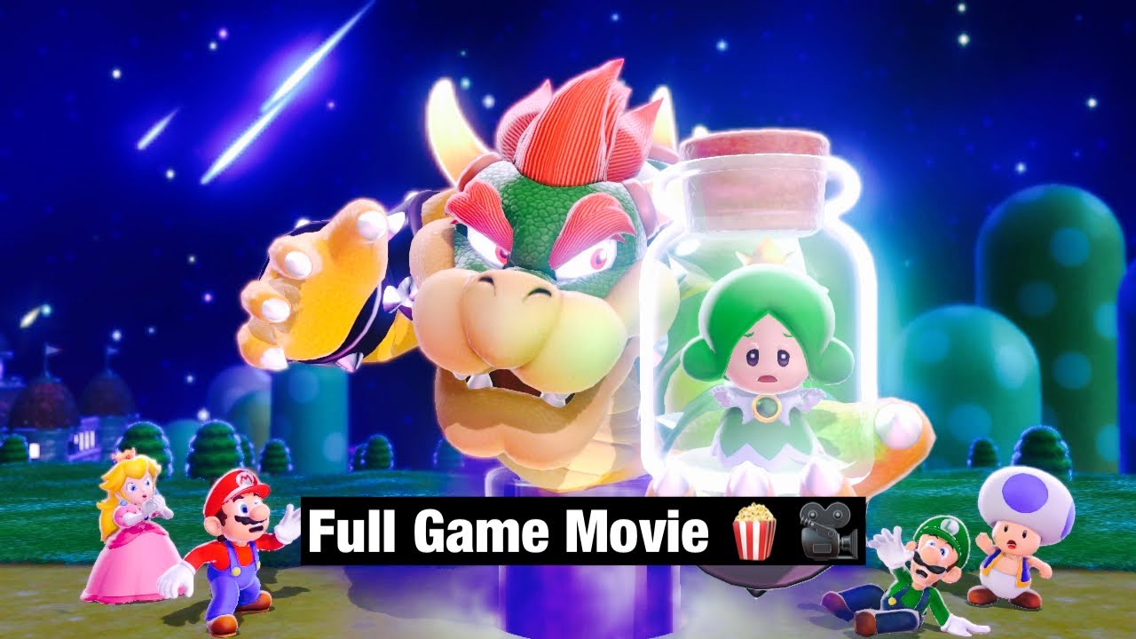 Super Mario 3D World Full Game Movie 
