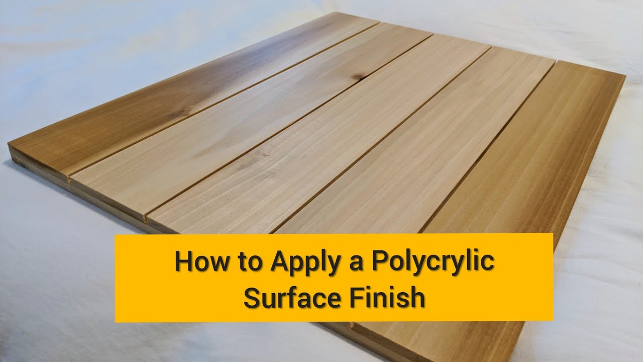 What is Polycrylic and How Should I Apply It? - Northern Nester