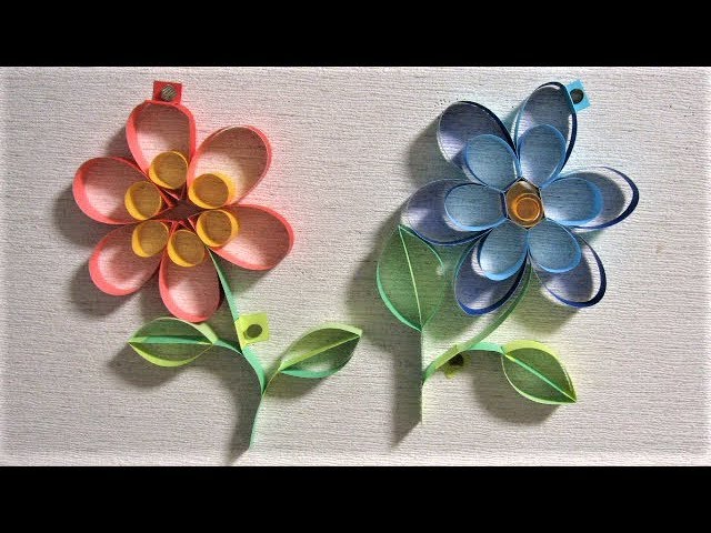 Kimie Gangiの 細長い画用紙で作る工作と飾り方 Youtube