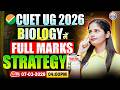 CUET UG 2026: Achieve Full Marks in Biology 🧬