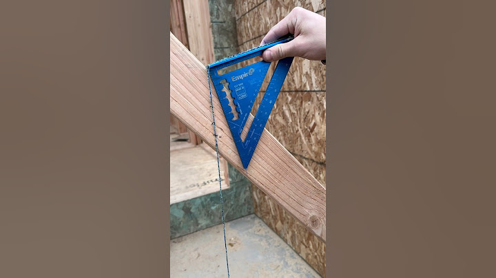 How to find any angle with just a square and chalk box #framing #construction #trending