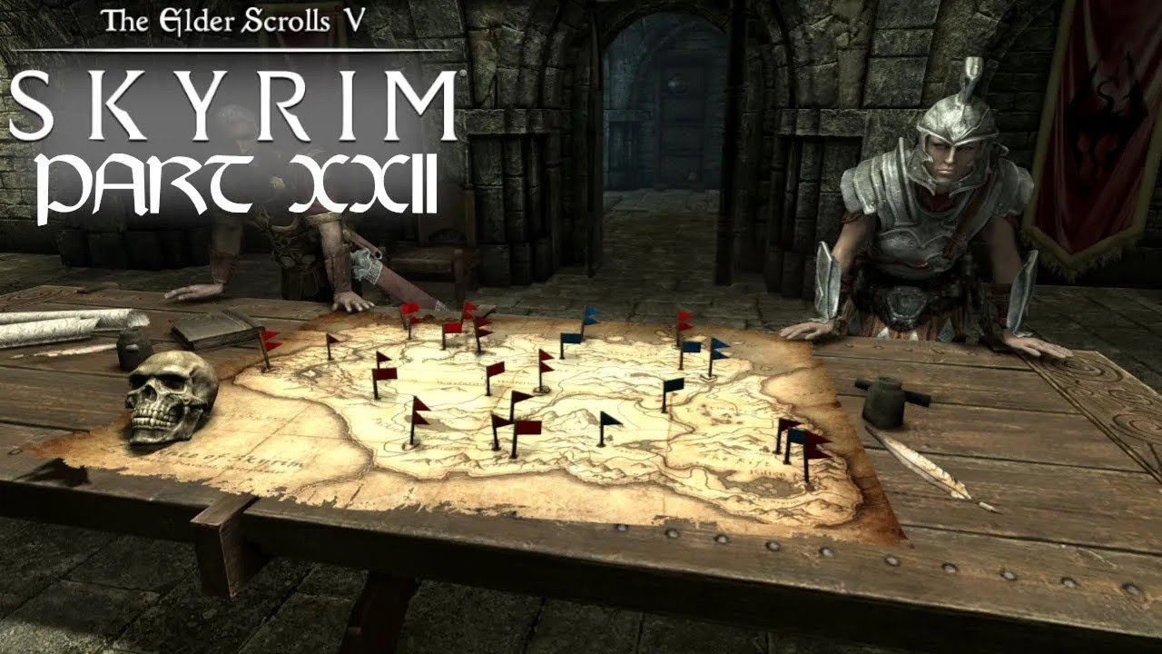 The Elder Scrolls V: Skyrim - Let's Play - Part 22 - The Civil War, Long Live The Empire | Auralinus