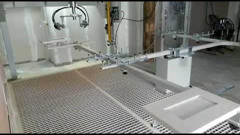 NEOMEC ROVER CAB PAINTING BOOTH WITH  RECIPROCATOR