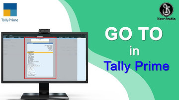 Go To option in Tally Prime | Features of Tally Prime | Navigate in Tally Prime - Hindi