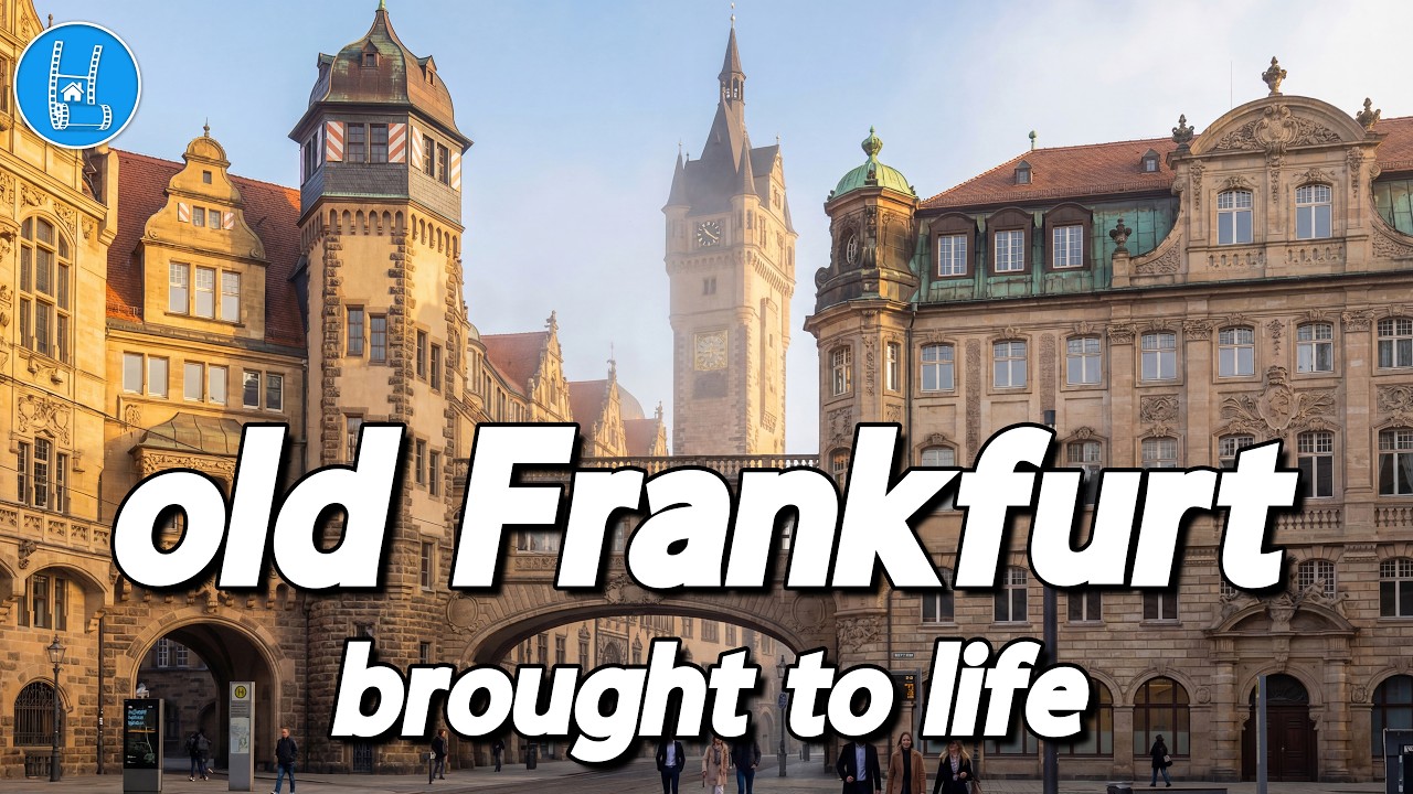 old Frankfurt - brought to life 🇩🇪♥️ 4K