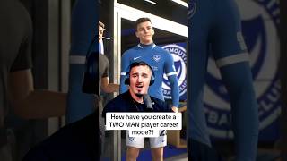 HOW TO CREATE A TWO MAN PLAYER CAREER MODE?! @careermodeking