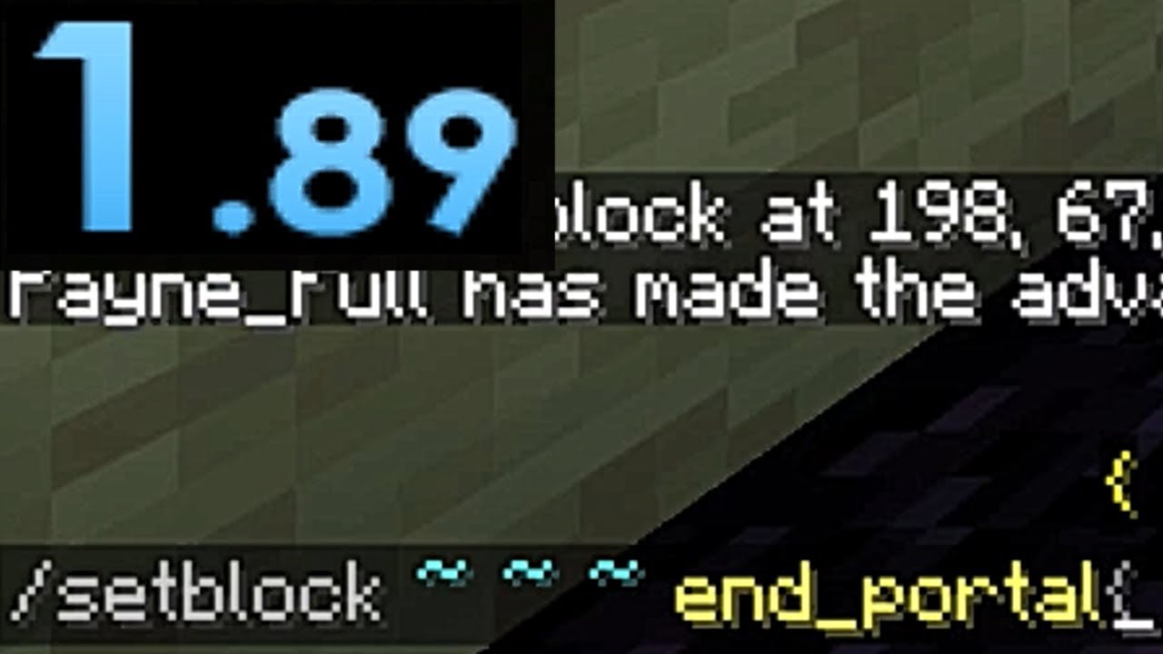 Minecraft Speedrun Done In 1.89 Seconds! (Creative Mode And Cheats On ...