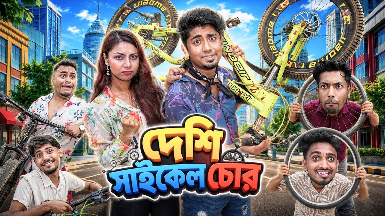 দেশি সাইকেল চোর 🤣 | Bangla Funny Video | Zan Zamin | Bangla Comedy Video | বাংলা ফানি ভিডিও ২০২৬