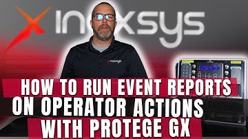 How to run event reports on operator actions with ICT Protege GX