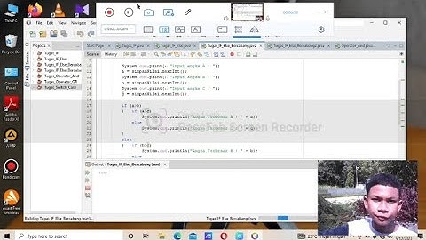 (Tugas 4 Struktur Data) Java netbeans operasi If Else & Switch Case👏