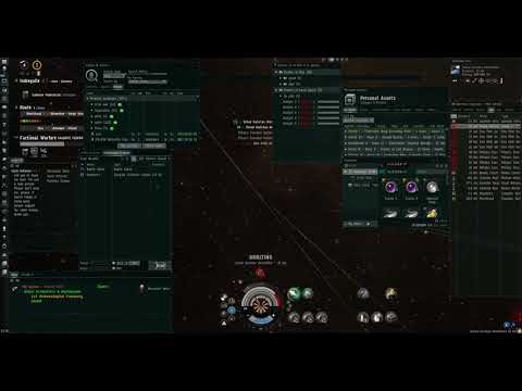 EVE-online Gurista Surveillance Squad. Combat Gurista expedition on Astero | 1st location