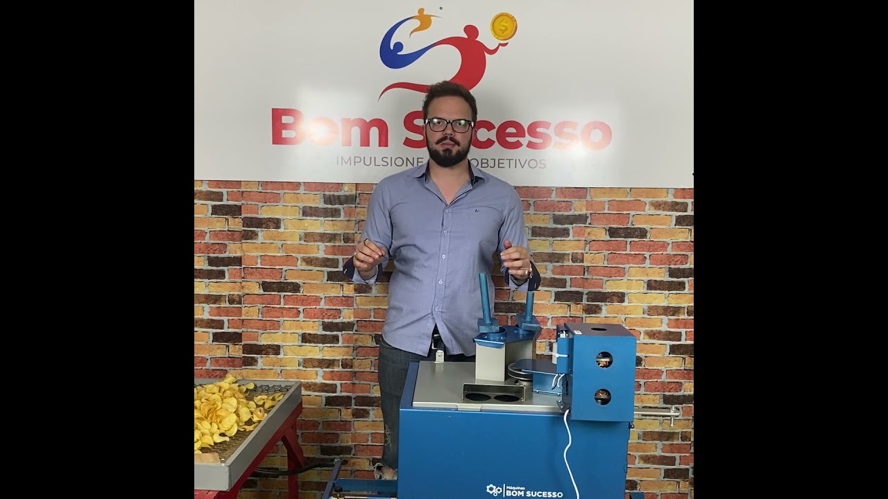 Apresentação Completa da Máquina de Batata Chips Modelo Master