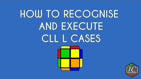 CLL L Cases Recognition and Execution - CLL Tutorial | ImranCubing