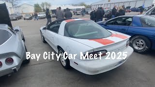 BAY CITY CAR MEET 2025 1st one of year
