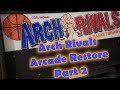 Arch Rivals Arcade Restore Part 2 - Cabinet Corner Repair