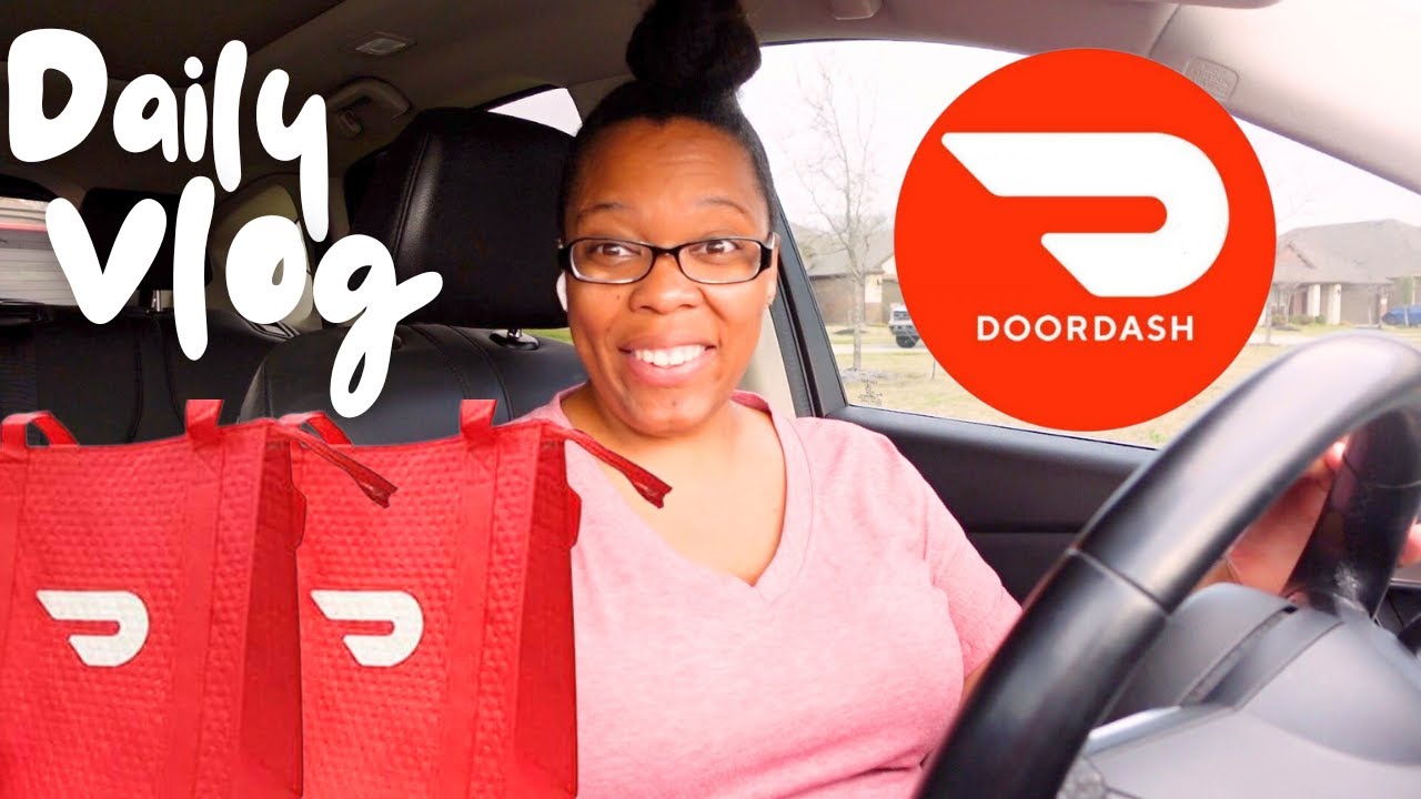 DAILY VLOG | SLOW DOORDASH DAY - YouTube