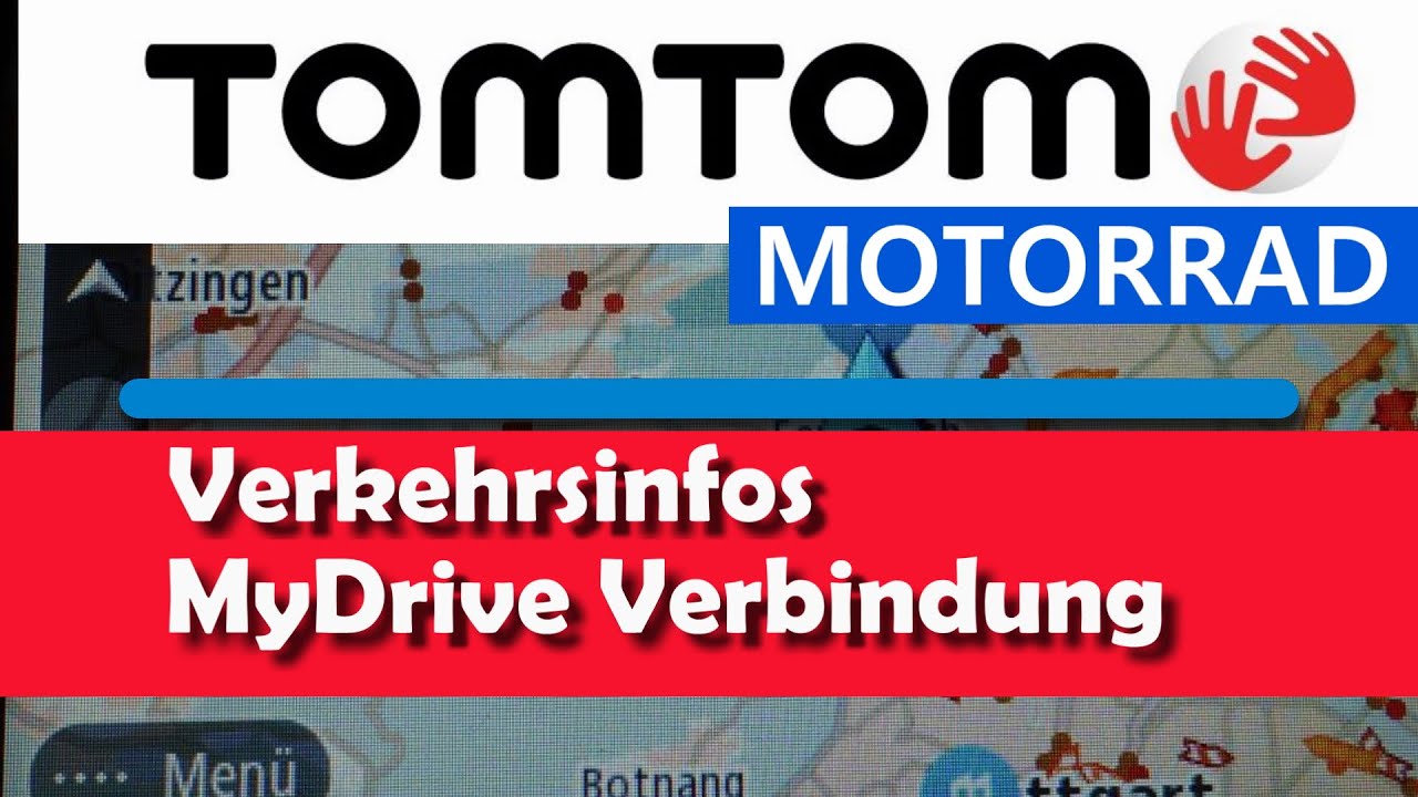 TomTom Navis effektiv nutzen Teil 1 Verkehrsinfos und MyDrive YouTube