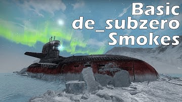 Basic de_subzero Smokes as Fast as Possible