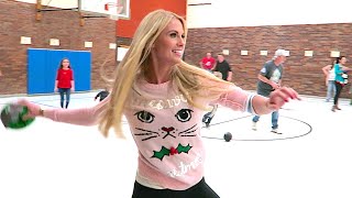 CHRISTMAS SWEATER DODGE BALL!