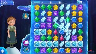 Frozen Free Fall Level 14 For Kids screenshot 5