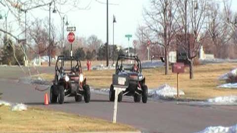 Wasteland Performance 100hp RZR S drag race