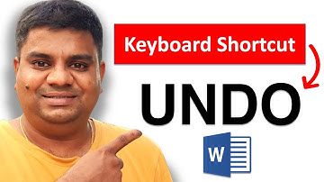 Hoe u ongedaan kunt maken op het toetsenbord - [ MAC- en Windows-snelkoppeling ]