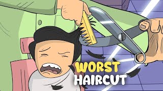 Worst Hair Cut Of My Life - Hardtoonz Hindi Storytime Animation