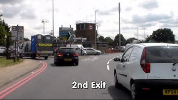 Wanstead Test Centre Routes - Redbridge Roundabout