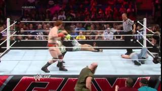 Sheamus & The Usos vs  The Wyatt Family  Raw, June 30, 2014